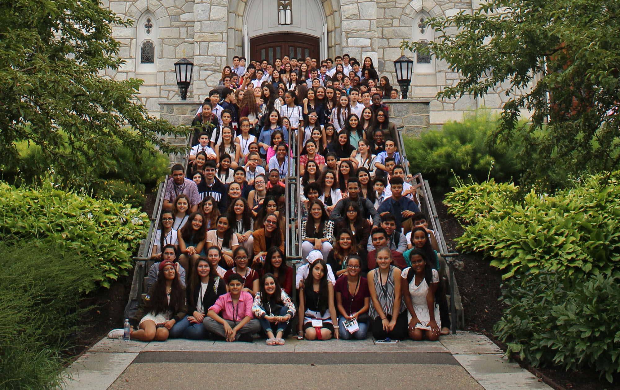 2017 Northeast Great Debate students at Villanova University