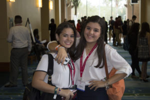 Two students at Celebracion 2016 in McAllen