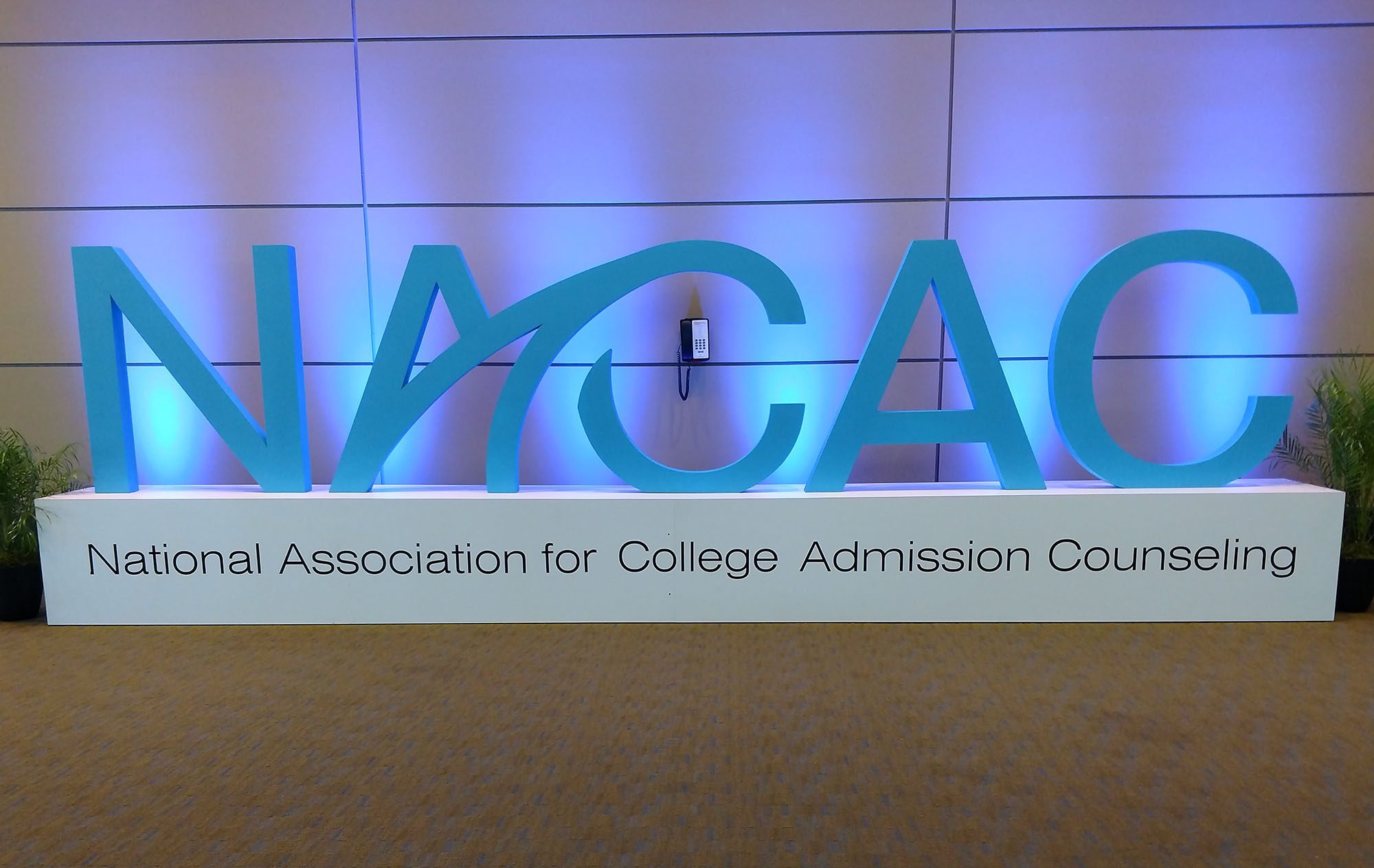 NACAC logo at NACAC 2017 Conference