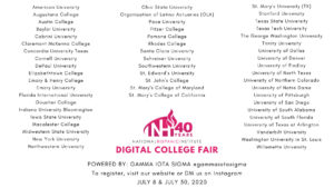 NHI College Fair lineup
