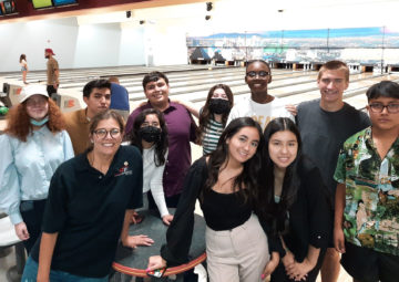 las vegas sands students bowling trip