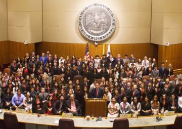 2025 new mexico ldz students at new mexico state capitol