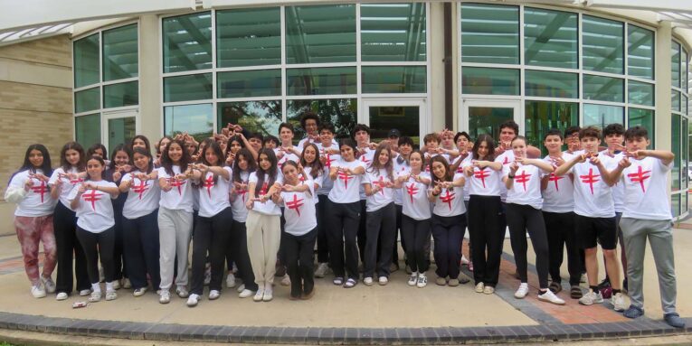 2025 tip of texas team, nhi texas great debate winners group photo