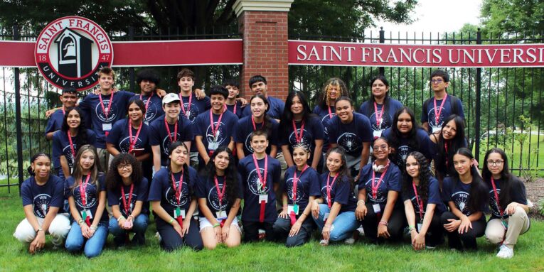 2025 northeast great debate students at saint francis university