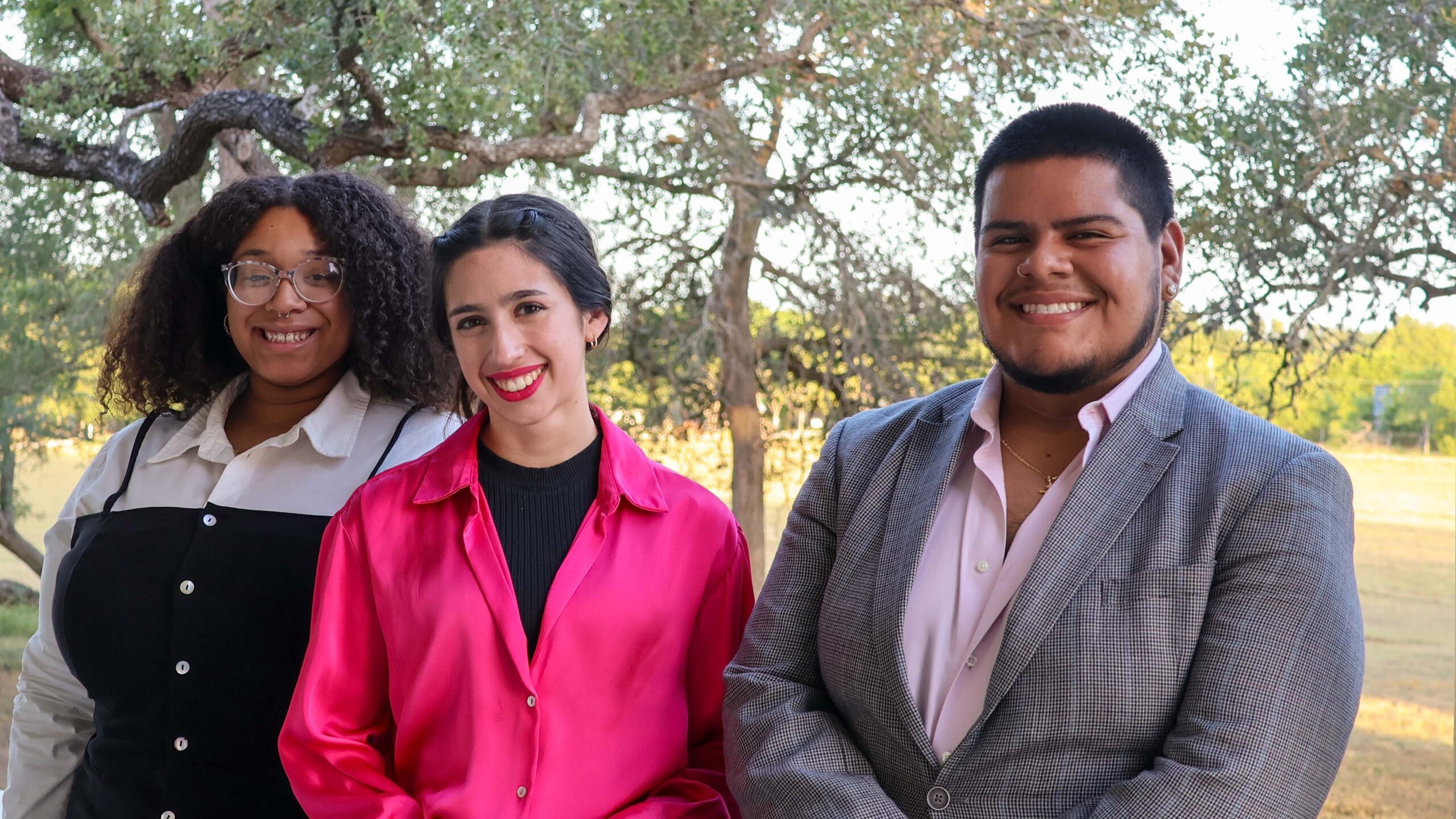 three of the 2025 national hispanic institute jfl fellows