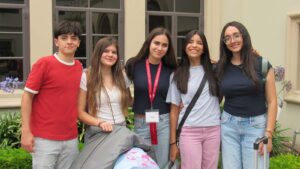 yuma catholic high school students at 2025 california sol great debate