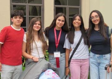 yuma catholic high school students at 2025 california sol great debate