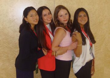 nhi volunteer miyu tomita and other nhi volunteers