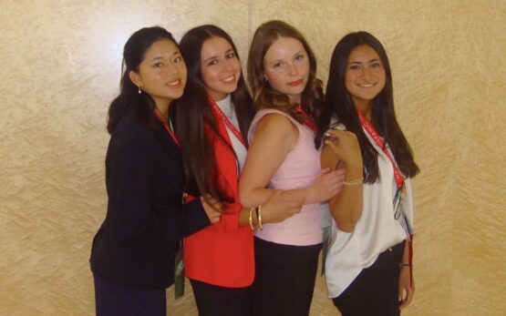 nhi volunteer miyu tomita and other nhi volunteers