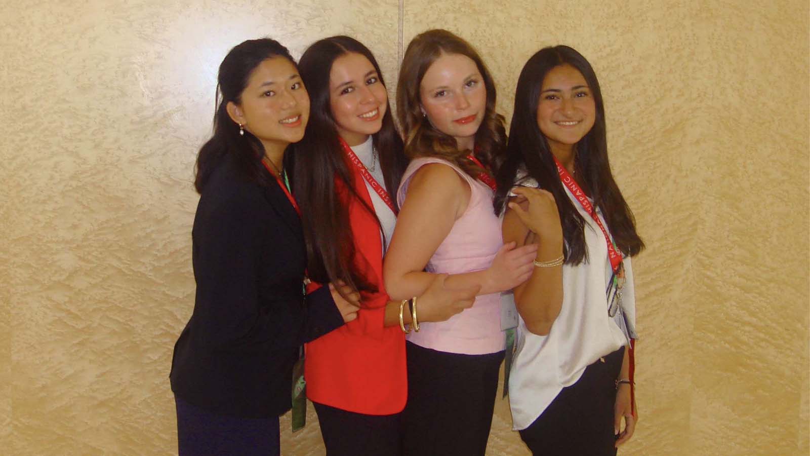 nhi volunteer miyu tomita and other nhi volunteers